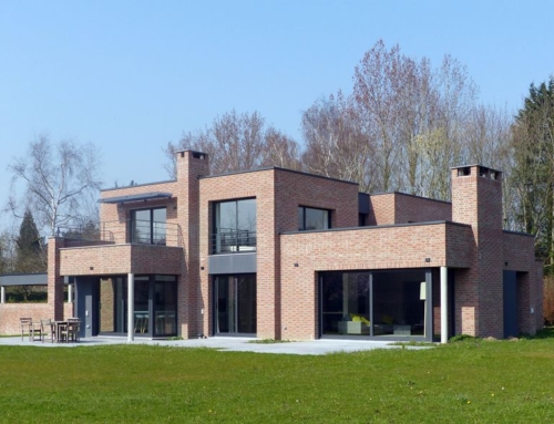 Maison cubique en briques à Villeneuve d’Ascq