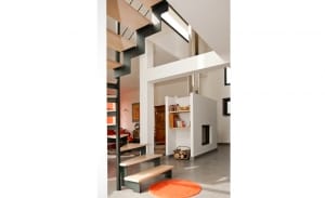 Escalier aérien.