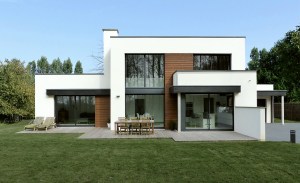 Architecture pour maison cubique