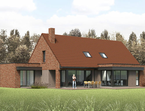 Maison contemporaine du Nord à Bondues