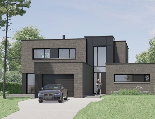 Construction moderne dans le Pas-de-Calais